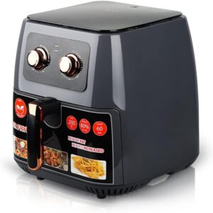Electric Hot Air Fryers 7 Litre Oven Without Oil Stove Non-Stick Coating (Color : A) Memorial Day Lofty Ambition