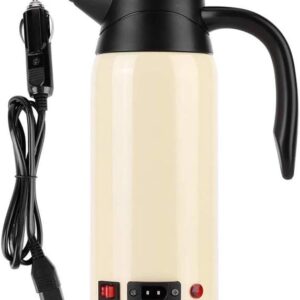 Electric Kettle 800ml Portable Car Truck Quick Heating Boiling Teapot Coffee Tea Water Heated Sublime Ambition