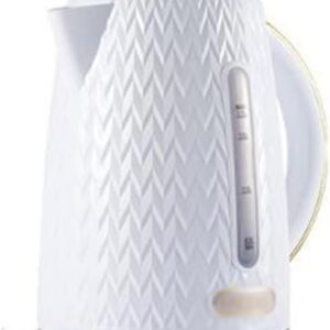 Electric Kettle, White, Hand Held, Instant Heating, Electric Kettle, Automatic Shut-Off, 1.7L Capacity (Color : White, Size: One Size) Hopeful