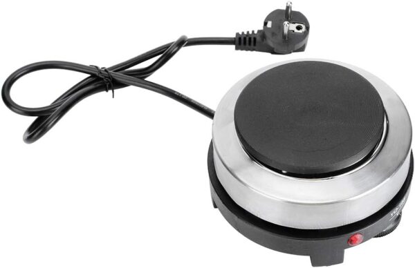 Electric Mini Stove Heating Plate, Worktop Burner 220-240V, Portable Single Burner Multifunctional Heating Plate for Milk, Water, Coffee, Camping, Motorhome, Hot Pot for Office...