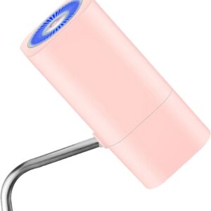 Electric Suction Water Absorption Heater Bucket Water Barrel Drinking Water Pump Insulated Water Bottle with Water Dispenser Kettle Water Pump PP Pink Uonlytech