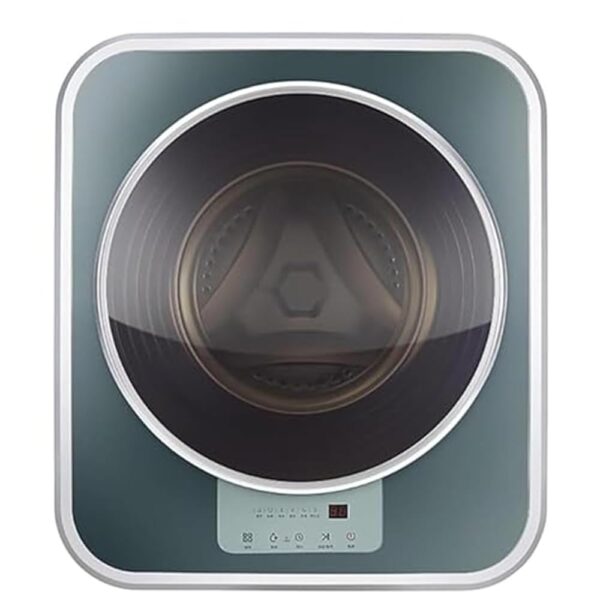 Electric Washer Dryer with 15 Minute Quick Wash Cycle, Wall Washing Machine, Mini Underwear Washing Machine, Spin Dryer, Touch Panel, for Bathroom