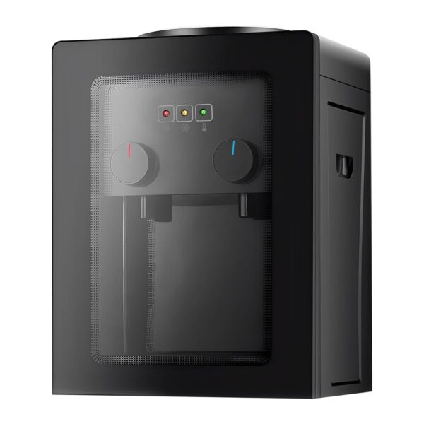Electric Water Dispenser Hot Cold Drinking Fountain, 550 W Mini Desktop Water Dispenser for 3.5 L, 5 L, 10 L and 18 L Buckets, Home, Office, Home Hot Water Dispenser, 270 x 235...