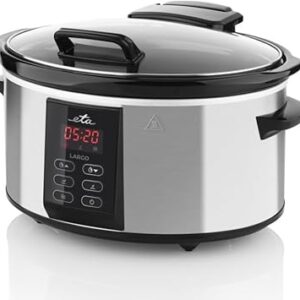 ETA Largo Multicooker, Slow Cooker, Slow Cooker, 245 Watt, 6 Litres, Keep Warm, LED Display, 3 Operating Modes