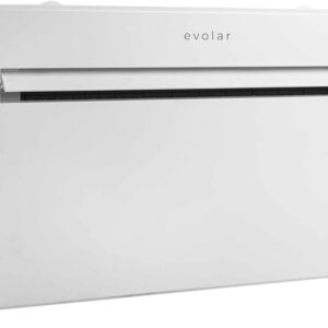 EVOLAR EVO-M1200CH Wall Air Conditioner Monoblock without Outdoor Unit, 3.5 kW 12,000 BTU/h - 4-in-1 Air Conditioner, Dehumidifier, Fan, Heating Function - Cooling without...