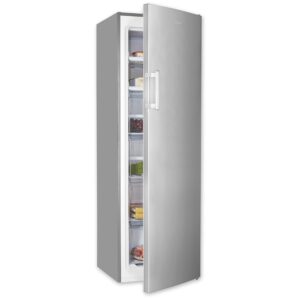Exquisit GS5271-NF-H-040E Large Freezer with Alarm Function, 4-Star Freezer, 4 Drawers, Freezer, Automatic Defrosting GS5271-NF-H-040E Inoxlook