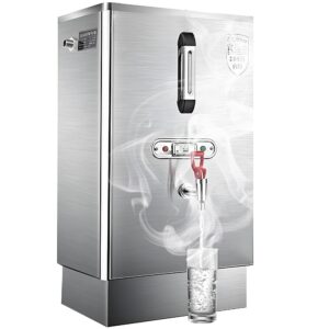 Fami Commercial Kettle, 304 Stainless Steel Automatic Water Heater with Water Level Indicator, 40 L Water Dispenser, Automatic Water Supply / Anti-Dry Fire Protection for Coffee...