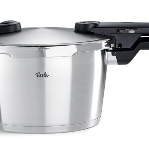 Fissler Vitaquick Premium/Pressure Cooker (6 L, Diameter 22 cm) Stainless Steel Pressure Cooker, 2 Cooking Levels, Made in Germany, Induction