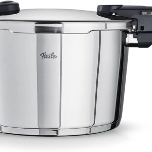 Fissler Vitaquick Pressure Cooker (8 L, Diameter 26 cm) Stainless Steel Pressure Cooker, 2 Cooking Levels, Made in Germany, Induction