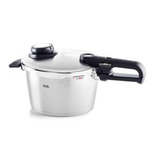 Fissler Vitavit Premium Pressure Cooker (4.5 L, Diameter 22 cm) Stainless Steel Pressure Cooker, 4 Cooking Levels, Includes Insert - Induction