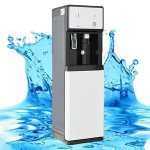 Floor Water Dispenser, Instant Boiling, Floor Standing Water Dispenser with Floor Load, Vertical Water Dispenser for Home, Office, Cooled Water, Tea, Coffee