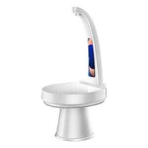 Generisch Automatische Tragbare Trinkwasserpumpe, Camping-wasserspenderpumpe, Langlebiges Abs-materialdesign, EIN-knopf-wasserablasstechnologie, Trinklösung Für Outdoor-Reisen...