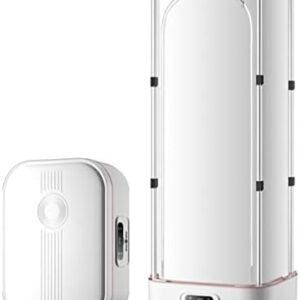 Generisch Portable Vertical Dryer, Steam Drying Machine - Portable Household Wrinkle Removal and Folding, Mite Drying Ironing Machine - Automatic Ironing Machine, Tumble Dryer