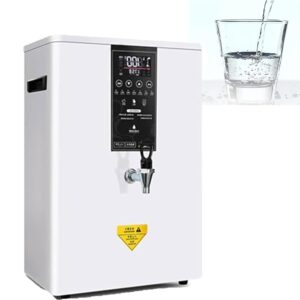 Gewerblicher Warmwasserbereiter FüR HeißGeträNke, Milchtee, Hotel, Wandmontage, Durchlauferhitzer, Edelstahl, GroßEs FassungsvermöGen, 3000 W, Schnelle ErwäRmung, FüR...