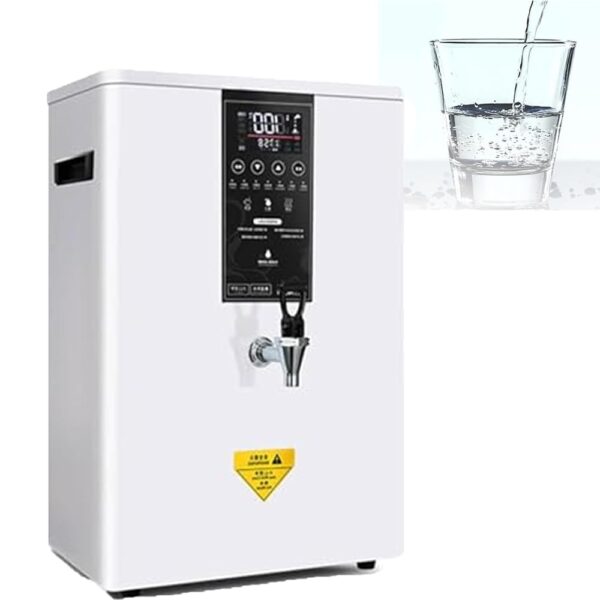 Gewerblicher Warmwasserbereiter FüR HeißGeträNke, Milchtee, Hotel, Wandmontage, Durchlauferhitzer, Edelstahl, GroßEs FassungsvermöGen, 3000 W, Schnelle ErwäRmung, FüR...