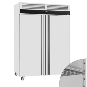 GGM Gastro TS1200ND Freezer Stainless Steel Eco 1200 Litres with 2 Doors