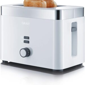 GRAEF. Toaster TO 61, White, 27 cm L x 18 cm W x 19.3 cm H