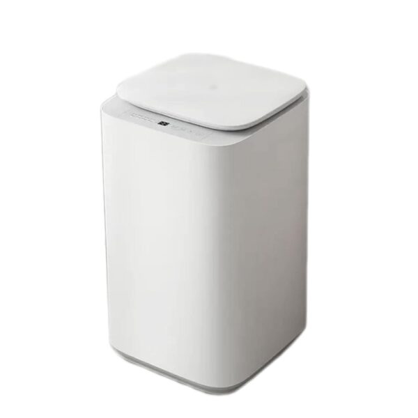 GYKOZY Vollautomatische Waschmaschine, 180 W Mini-Haushalts-Smart-Waschmaschine, 3 kg, geeignet für Kinderkleidung, Unterwäsche, Socken