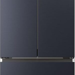 Haier HFW7720ENMB Fridge-Freezer Combination / French Door / Colour: Obsidian Black Inox / 477 Litres / MyZone Plus / Humidity Zone / Smart Home: Integrated Wi-Fi / Also...