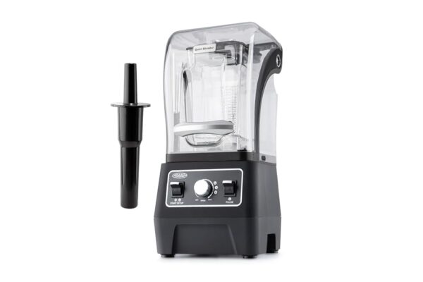 HAKKA Commercial Blender, Professional Juice Blender with Sound Cover, 4.5L/1800W, Quiet Juice Blender for Shakes, Smoothies, Multifunctional Fruit Blender