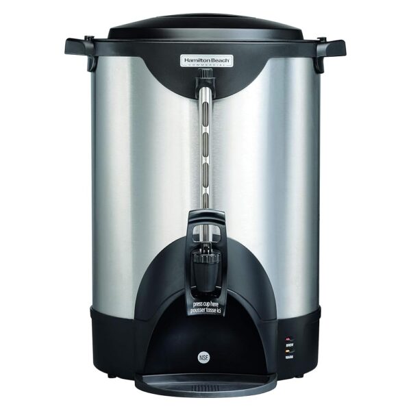 Hamilton Beach Commercial Stainless Steel Double Wall Insulated Coffee Urn 120V (HCU075S)
