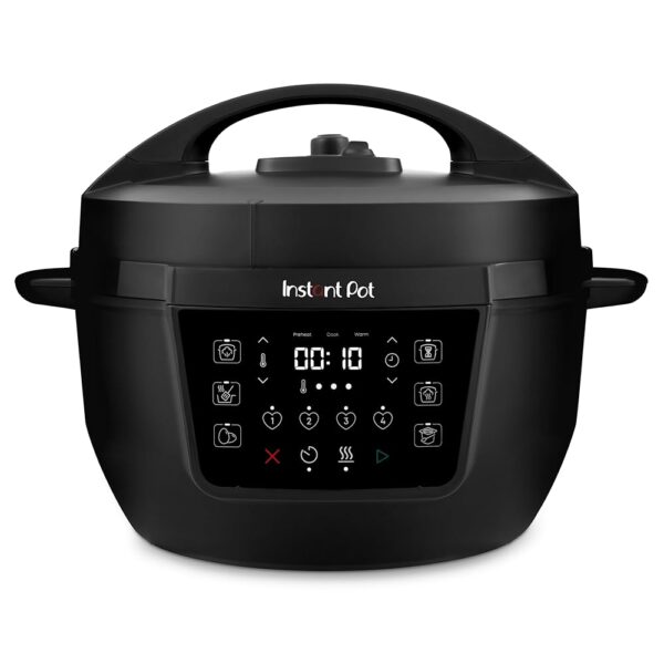 Instant Pot Multicooker XL 7.1L 7-in-1 Smart Cooker - Pressure Cooker, Slow Cooker, Rice Cooker, Saute Pan, Yoghurt Maker, Steamer and Food Warmer, Black