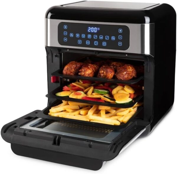 Inventum GF1200HLD Mini Oven 12L 1500W Zwart/RVS