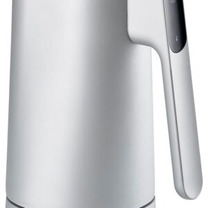 Jacob Jensen Electric Kettle with Temperature Setting from 70°C to 100°C, Keep Warm Function, Beep Sound, LED Display with Temperature Display and Touch Control, BPA-Free, 1.2...