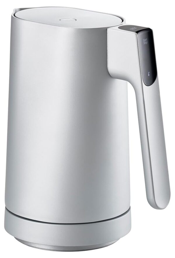 Jacob Jensen Electric Kettle with Temperature Setting from 70°C to 100°C, Keep Warm Function, Beep Sound, LED Display with Temperature Display and Touch Control, BPA-Free, 1.2...