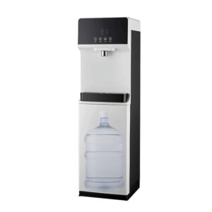 JBKNAN Floor-standing water dispenser with intelligent child lock, hot/cold water cooler, adjustable 5-segment temperature for living room, office, commercial use, ice and warm...