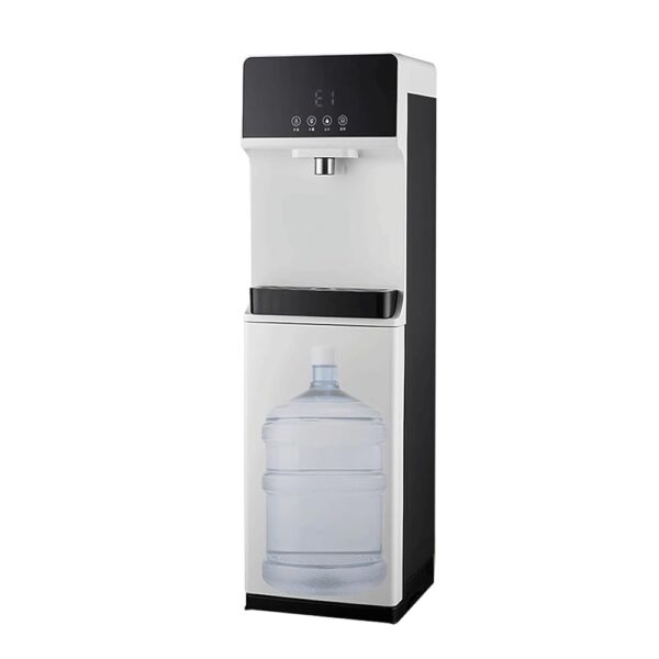 JBKNAN Floor-standing water dispenser with intelligent child lock, hot/cold water cooler, adjustable 5-segment temperature for living room, office, commercial use, ice and warm...