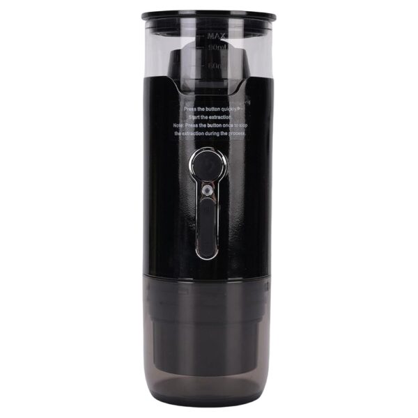 Jiawu Portable Electric Machine, Wireless Coffee Machine, Compatible with NS Capsules and Ground Coffee, Travel Coffee Machine for Camping, Hiking, Motorhome, Home
