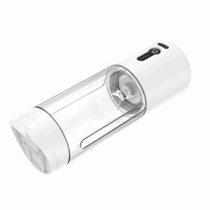 Juice Mixer, Portable Electric Juicer with 22,000 RPM Motor, 4000 mAh Battery, 360° Mixing for Smoothies, Milkshakes, Juice, Wireless Design, Long Life, White