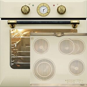 Kaiser EH 6432 ElfBE +KCT 6185 ElfEM Built-In Oven Set Electric Self-sufficient 68 L with Glass Ceramic Hob 60 cm Built-in Cooker 4 QuickHeat Cooking Zones Hi-Light