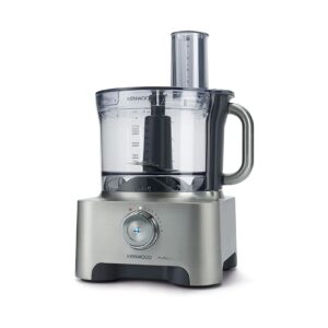 Kenwood MultiPro Sense FPM800 Compact Food Processor 3.5 Litre Stainless Steel Knife 4 Working Discs and 8 Other Accessories Metal Housing 1000 Watt Silver
