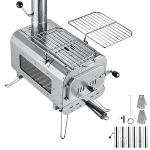 KingCamp Tent Stove Greenland M Outdoor Kitchen Mini Camping Stove Heating Steel