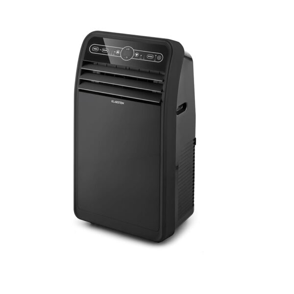 Klarstein Mobile Air Conditioner with Exhaust Hose, 4-in-1 Air Conditioner with Fan, Dehumidifier & Night Mode, Small & Portable Air Conditioner for Home & Office, App Control,...