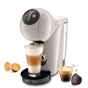Krups Nescafé Dolce Gusto Genio S Coffee Capsule Machine, Removable Water Tank 0.8 Litres, Hot and Cold Drinks, 1500 Watt, 15 Bar Pump Pressure, Eco Mode, Particularly Compact,...