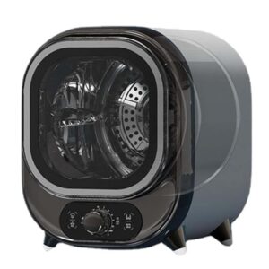 KUOYTT Portable Condensation Clothes Dryer, Compact Mini Spin Dryer, Load Capacity of 0.8 kg, Small Tumble Dryer, 5 kg Load Capacity, Ideal for Worktop or Wall Mounting