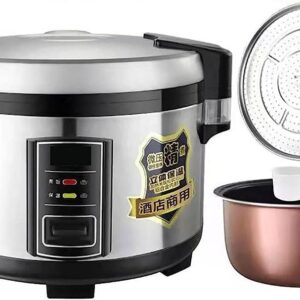 Large Rice Cooker 10-25L - Commercial Non-Stick Slow Cooker for Efficient Cooking in Hotels, Restaurants, Canteens, Schools - Ideal for Buffet Service
