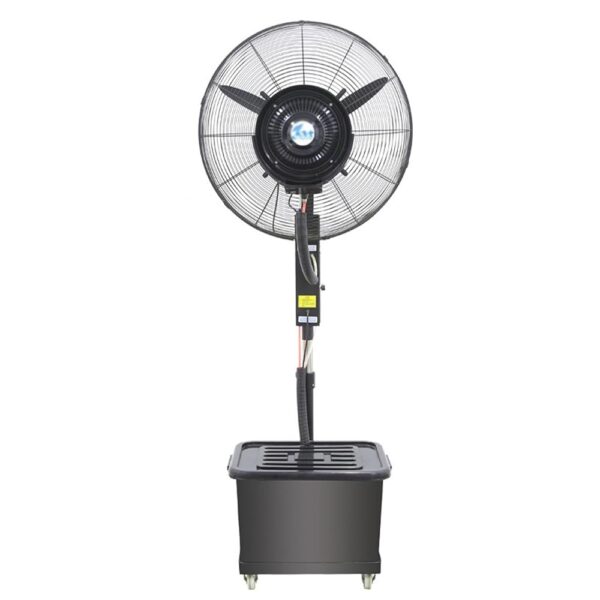 Leistungsstarker industrieller Standventilator, robuster kommerzieller Ventilator für Lager und Fabriken, verstellbare Höhe, Design, hohe Geschwindigkeit, Luftzirkulation für...