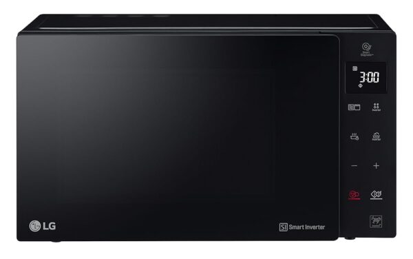 LG MH6535GIS Microwave with Smart Inverter Technology and Quartz Grill, 25 Litre Capacity, 1000 W, Automatic Programmes, Adjustable Power Levels for Optimal Cooking and...