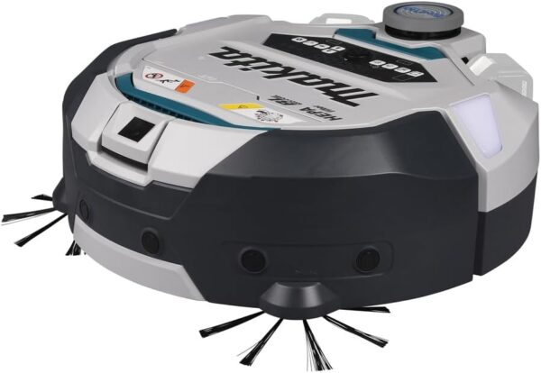 Makita DRC300Z Robot Vacuum Cleaner 18 V (without Battery and Charger), White/Black