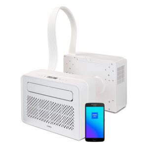MEDION P502 Smart Split Air Conditioner for Caravan, Motorhome, Camping, Boat, Bus, Camper, Caravan, Mobile Home, Includes Mounting Kit, 5000 BTU, Cool Dehumidification and...