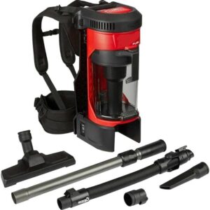 Milmaukee M18 Vacuum Cleaner for Milwaukee M18 18V 3-in-1 Cordless Backpack Vacuum Cleaner Model# 0885-20, Black