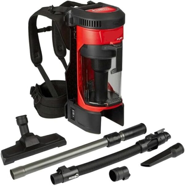 Milmaukee M18 Vacuum Cleaner for Milwaukee M18 18V 3-in-1 Cordless Backpack Vacuum Cleaner Model# 0885-20, Black