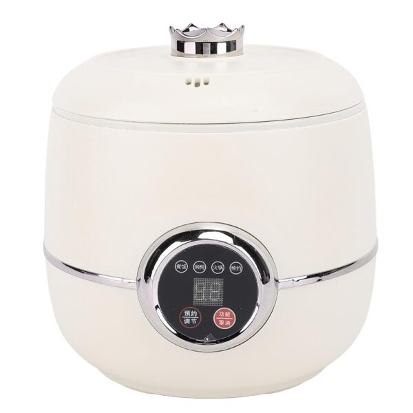 Mini Rice Cooker, 1.6 L Professional Digital Electric Rice Cooker Multi Cooker with Removable Lid, Non-Stick Comparative Portable Rice Cooker for Home, Default