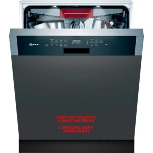 NEFF S147ZCS35E, N 70, Dishwasher, Partially Integrated, 60 cm, Home Connect, Zeolite Drying, Chef 70°, 8 Programmes