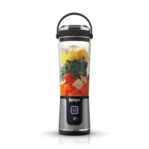 Ninja Blast BC151EUBK Portable Blender / Blender / Smoothie Maker, 530 ml Cup, Leak-proof Lid, Powerful Mini Stand Mixer, Wireless & Rechargeable, Crushes Ice & Fruit, Black