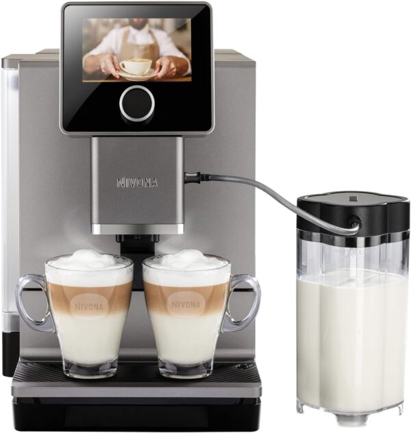 Nivona NICR970 NICR 970 Fully Automatic Coffee Machine Titanium/Chrome